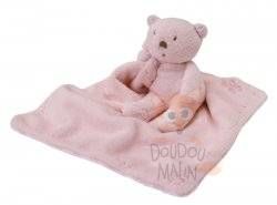  gaston the bear baby comforter pink 